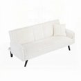 thumbnail image 6 of Modern Minimalist Corduroy 3-Seater Sofa 72x38.58x31.10 for Living Room, 6 of 16