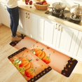 thumbnail image 5 of Kitchen Rug Mat Thanksgiving Harvest Pumpkins Sunflowers, Set of 2, Anti-Fatigue Non-Skid Washable Kitchen Runner Rugs, Fall Leaf Soft Comfort Rug for Kitchen, Floor Home, Front of Sink, Laundry, 5 of 6