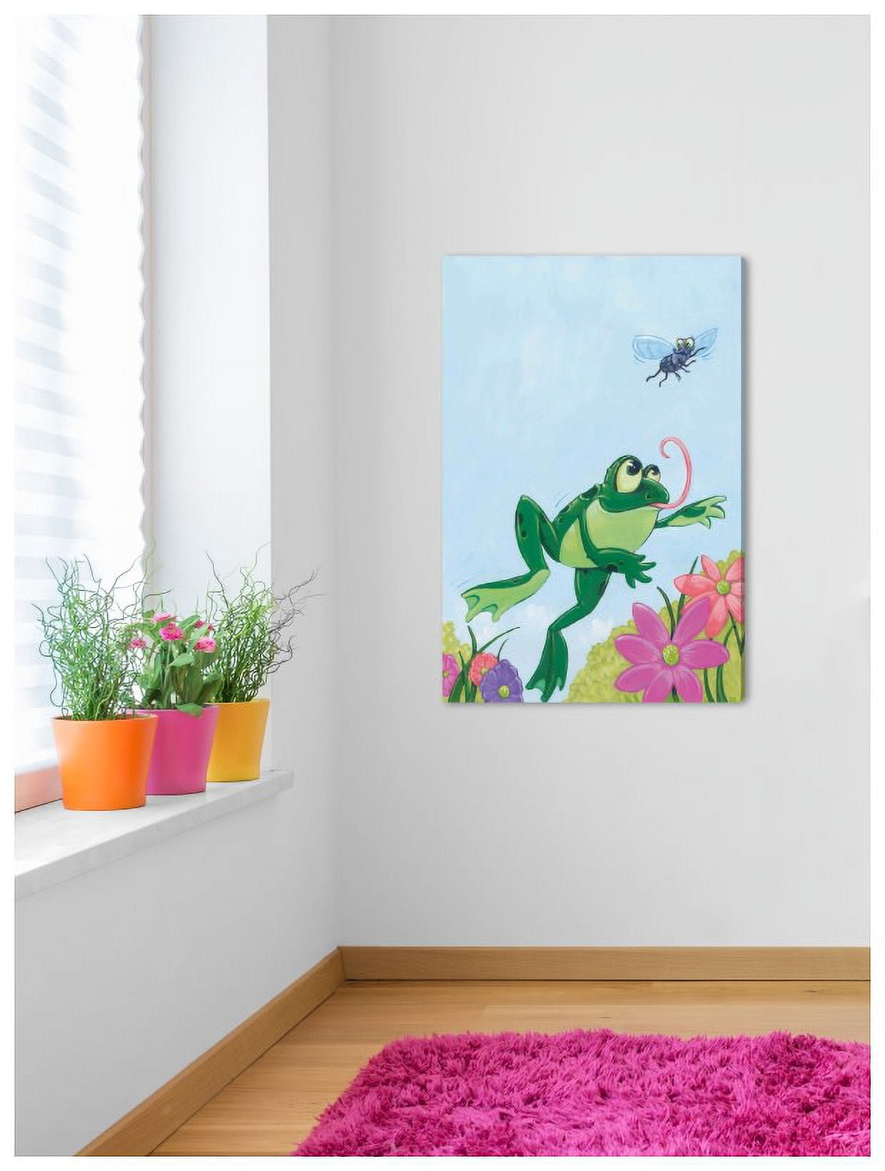 Marmont Hill "Frog" by Curtis Painting Print on Canvas