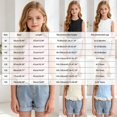 thumbnail image 3 of Mnyotv Toddler Girls Summer Clothes Sleeveless Ruffle Hem Tank Tops with Bow Casual Crewneck T Shirts Size 3-4 Years, 3 of 8