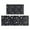 Dark Blue Sun-2, variant on Dark Blue Sun Moon Cloud Star Pattern Kitchen Rugs Sets Of 2,Anti Fatigue Kitchen Mat Rugs Non Slip Washable,Decorative Kitchen Floor Mats for Kitchen,Sink,Laundry,17"x30"+17"x47"