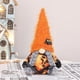 thumbnail image 5 of Muñeco de gnomo de Halloween | Decoración de tela sin rostro para el hogar | Juguete de peluche suave para pedir dulces | Exhibición de temporada de otoño de 30 cm para estantes y mesas, 5 of 5