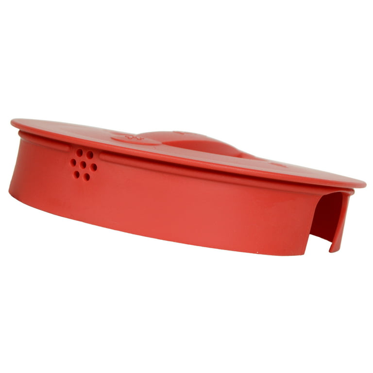Pyrex 516-RRD-PC 2 Cup Red Measuring Cup Lid and 8 Cup Red Measuring Cup Lid