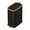 Matte black, variant on Foot Pedal Operated Trash Can Stainless Steel Soft Close Design Hold Open