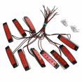 thumbnail image 2 of 10 Pcs 6LED/pc Indicateur de Signal AUTO Feu de Signalisation Arrière en Liquidation pour Bus Camion Van RV Lorry, 2 of 8