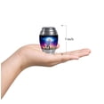 thumbnail image 3 of Owl Little Cremation Urn For Men And Women Ashes, Decorative Keepsake Blue Urns For Human Ashes For Male & Female, Moon Little Urns For Girl, Purple Small Urn For Adults 3 Inch, 3 of 7