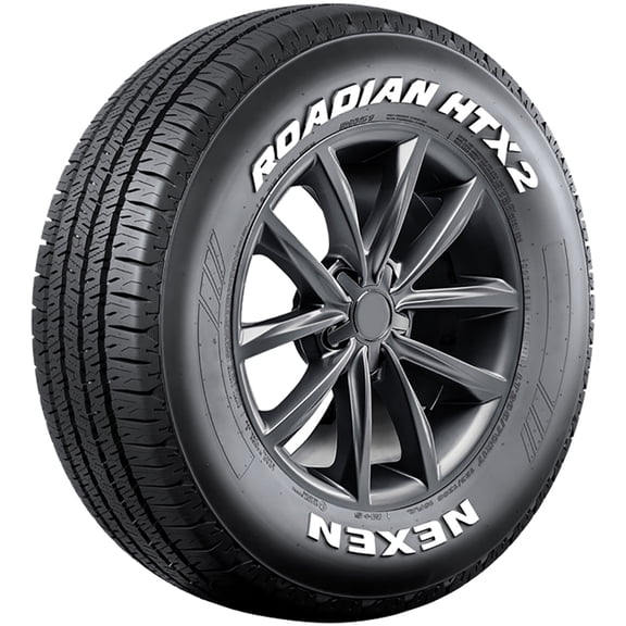 Set of 4 (FOUR) Nexen Roadian HTX2 245/65R17 107H AS A/S All Season Tires Fits: 2006 Ford Explorer XLT, 2017-19 GMC Acadia SLE