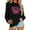 #019-Black, variant on Women Breast Cancer Sweatshirt Pink Ribbon Sweater Cancer Awareness Long Sleeve Casual Fall Crewneck Pullover