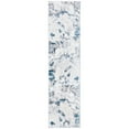 thumbnail image 5 of SAFAVIEH Amelia Ashley Abstract Runner Rug, Grey/Blue, 2' x 6', 5 of 9