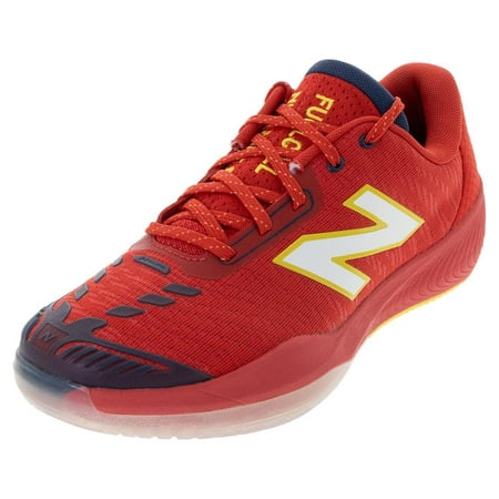 New Balance Men`s Fuel Cell 996v5 D Width Tennis Shoes True Red and White ( 10.5 )