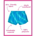 thumbnail image 2 of dELiA*s Girls Athletic Shorts Breathable Running Dolphin Shorts with Waist Bag 2 Pack, 2 of 7