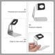 thumbnail image 2 of soporte de carga para reloj inteligente con orificio para cable, soporte de carga para teléfono compatible con Apple Watch., 2 of 7