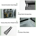 thumbnail image 6 of Costway 36''x20''x63'' Mylar Hydroponic Grow Tent w/Observation Window & Floor Tray Black, 6 of 9