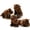 Brown, variant on Tezituor 4Pcs Panda Stuffed Animal 11.8" Bulk Stuffed Animals Cute Panda Plush Toys