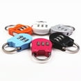 thumbnail image 3 of Huanledash Digit Number Lock Multipurpose Wear Resistant 6 Colors 3 Digit Combination Padlock Code lock for Home, 3 of 8