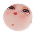 thumbnail image 3 of Para 1/6 Doll Head 3D con exquisito maquillaje, cabezas de muñecas para Blythe Doll segundo Sunnimix Cabeza de muñeca pintada a mano, 3 of 8
