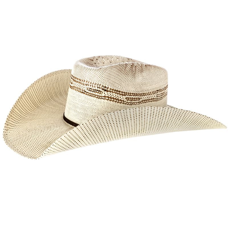 Mf Western Mens Twister Bangora Straw 