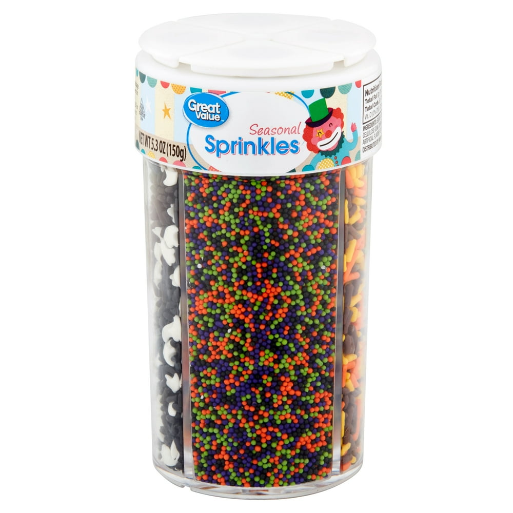 Great Value Seasonal Sprinkles, 5.3 oz