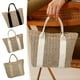 thumbnail image 1 of Bolso Tote Pay personalizado de paja para mujer: bolso grande reutilizable de hombro tejido, bolso de viaje espacioso para verano, regalo personalizado para mamá, abuela y cumpleaños, 1 of 9