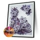 thumbnail image 1 of Cuadros Decorativos Diamante pintado 5D DIY flor serie diamante de forma especial PH076 Ehuebsd 30 X 40 cm embutido en tela, 1 of 1