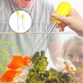 thumbnail image 2 of 2 pcs Fish Tank Siphon Gravel Cleaner Hand Fish Tank Cleaner Siphon Pump with Extension Tubes, 2 of 8