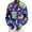 Purple-7, variant on ChaoLingNeng Printed Mardi Gras Casual Shirts Men,Men's Large Size Loose Fashion Casual Carnival Digital Print Lapel Long Sleeve Shirt,Carnival Printed Fashion Blouse