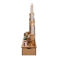 thumbnail image 4 of Kurt Adler 10.25-Inch Wooden LED Light-Up Musical/Motion Christmas Village, 4 of 4