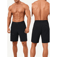 thumbnail image 4 of NEIKU Men's Hiking Cargo Shorts 9" Lightweight Outdoor Work Shorts Travel Golf Camping Casual with 6 Pockets, 4 of 8