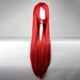 thumbnail image 3 of Humano Cabello Pelucas para Mujeres 39" Brillante Rojo Pelucas con Peluca Gorra Largo Cabello, 3 of 6