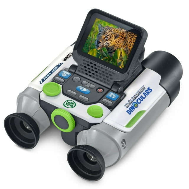 Binoculares LeapFrog Magic Adventures con captura de pantalla para niños mayores de 4 años