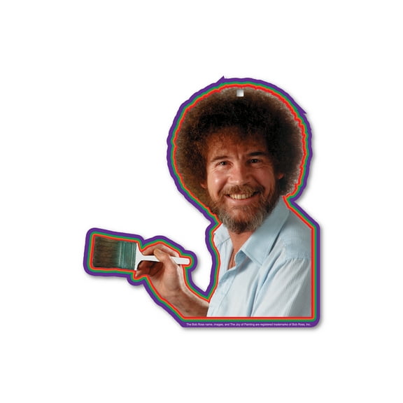 PSD Bob Ross Rainbow Brush Midnight Breeze Hanging Air Freshener 3 Pack
