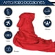 thumbnail image 2 of Pashmina Chal Chalina CHIC-FANTASY Roja 100% poliester, 2 of 5