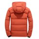 thumbnail image 5 of Abrigo de invierno de pato blanco para hombre, parka cálida a prueba de viento, abrigo de viaje para acampar, nuevo abrigo grueso de color sólido con capucha, chaqueta de plumón, 5 of 5