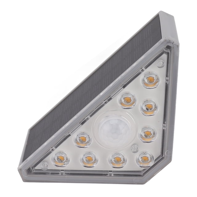 Solar Step Lights, Decoration Inductive Energy Saving 2 Set Solar Powered Stair Lights for Patio