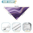 thumbnail image 6 of Dog Bandana 2 Pack,Purple Gold Wave Marble Bandanas for Dogs,Cat Bandana,Small/ Large Dog Bandana 2 Size,Dog Bandanas, 6 of 6
