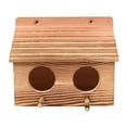 thumbnail image 2 of Casa de Bluebird para exteriores, casa para pájaros resistente a con puerta exterior y de depredadores para colgar al Soledad casa de pájaros, 2 of 10