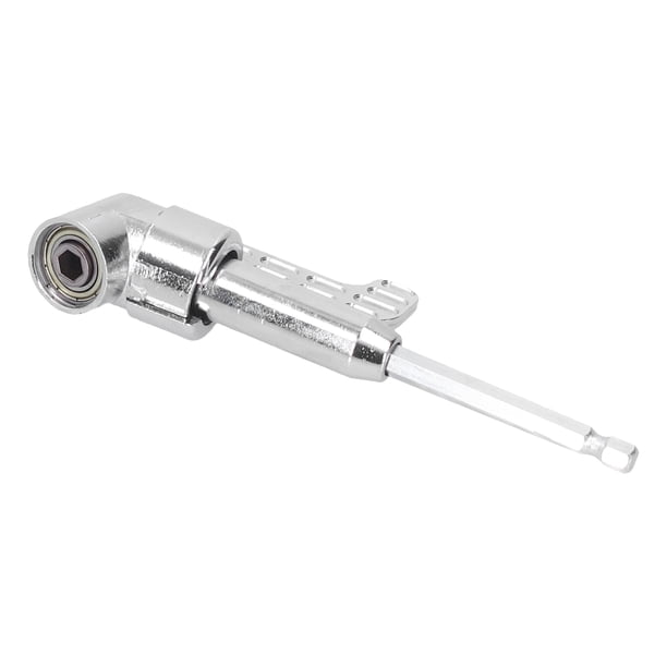 Adaptador de broca de vástago hexagonal, 2 juegos de broca en ángulo, soporte de broca en ángulo, adaptador de taladro, rendimiento de alta gama Jadeshay A