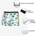 thumbnail image 4 of KLL Cartoon Sea Creatures Men's Cotton Boxer Briefs Underwear-Small, 4 of 8