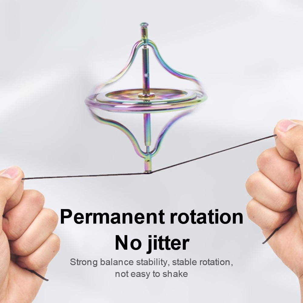 Willstar Relieve Stress Toys Gyroscope Spinning Top Fingertip Gyro  Decompression Toy 