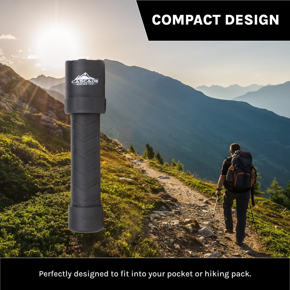 Cascade Mountain Tech LED 1000 Lumens Flashlight – Green