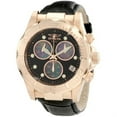 thumbnail image 1 of Invicta Men's 1723 pro diver elite chronograph black leather watch, 1 of 4