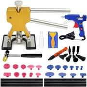 Auto Body Paintless Dent Removal Tools Kit Pops a Dent Puller Tap Down Kits Glue Pulling Tabs For Car Hail Damage Repair