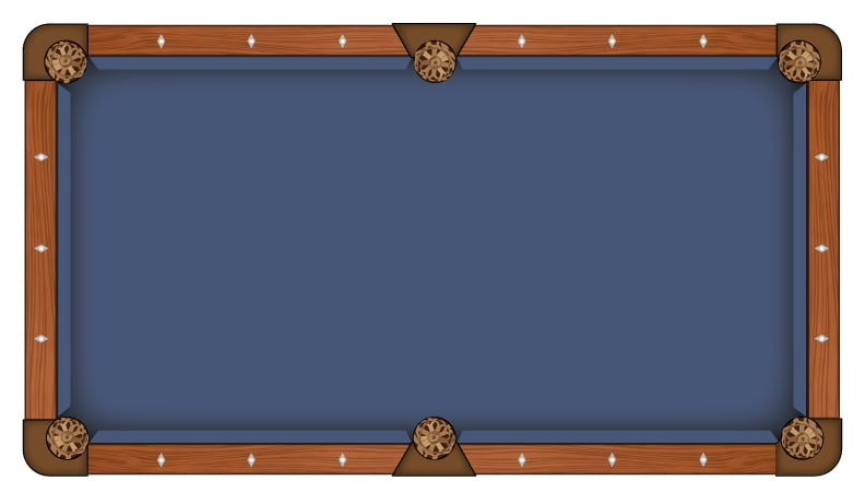 Hainsworth Classic Series Pool Table Cloth 7 Table Cadet Blue