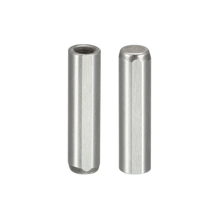 

M3 Internal Thread Dowel Pin 2 Pack 5x20mm Chamfering Flat Exhaust Groove Pin