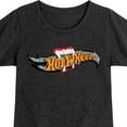 thumbnail image 3 of Hot Wheels - Halloween - Logo Bitten With Fangs - Toddler & Youth Girls Short Sleeve Graphic T-Shirt, 3 of 5