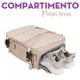 thumbnail image 3 of Mochila Impermeable Para Viaje | Maleta Deportiva Expandible | Mochila Escolar Compacta, Ligera & Comoda (Beige), 3 of 5