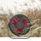 thumbnail image 5 of Ventilador de escritorio silencioso, recargable, para estudiantes, oficina, hogar, pequeño, portátil, mini ventilador USB, 5 of 7