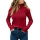 thumbnail image 2 of Suéter de cuello redondo para mujer, jersey informal de moda, jersey de cuello redondo de manga larga, suéter para mujer, 2 of 3