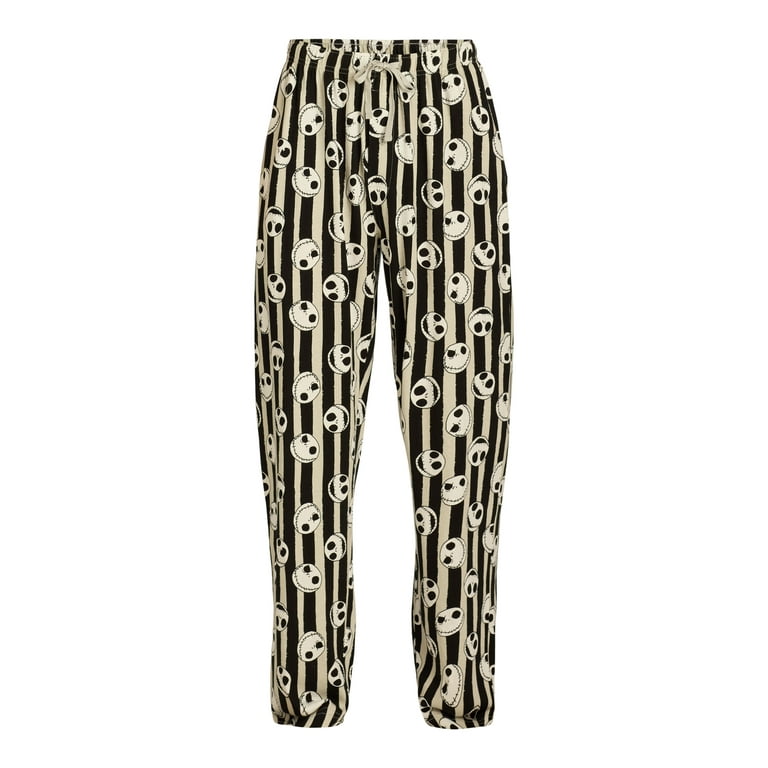 Disney Men s Nightmare Before Christmas Jack Skellington Knit Sleep Pants Sizes S XL Walmart
