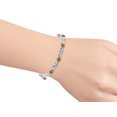 thumbnail image 4 of RYLOS Bracelets for Women 925 Sterling Silver Infinity Tennis Bracelet Gemstone & Diamonds Adjustable to Fit 7"-8" Wrist, 9 Gorgeous 6X4MM Citrine Jewelry for Women Friendship Bracelets, 4 of 7